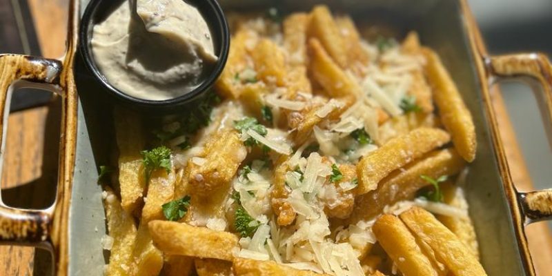 Trüffelpommes Burgeria Aachen